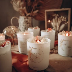 Arty Fêtes Bougie Cire De Soja Fleurs Des Champs "je T'aime Maman" Blush Et Or -SEMA DESIGN Boutique 08d04 screenshot 4