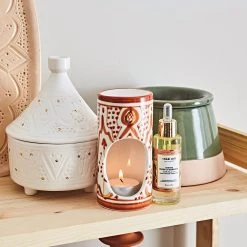 Chabi Chic Bruleur De Parfum Marsala Et Or - Zwak -SEMA DESIGN Boutique 0d3ea amb hd fds cat23 0029