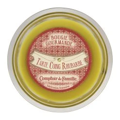 Comptoir De Famille Bougie Coing Rhubarbe Gourmande Jaune -SEMA DESIGN Boutique 200924 DET01 WEB