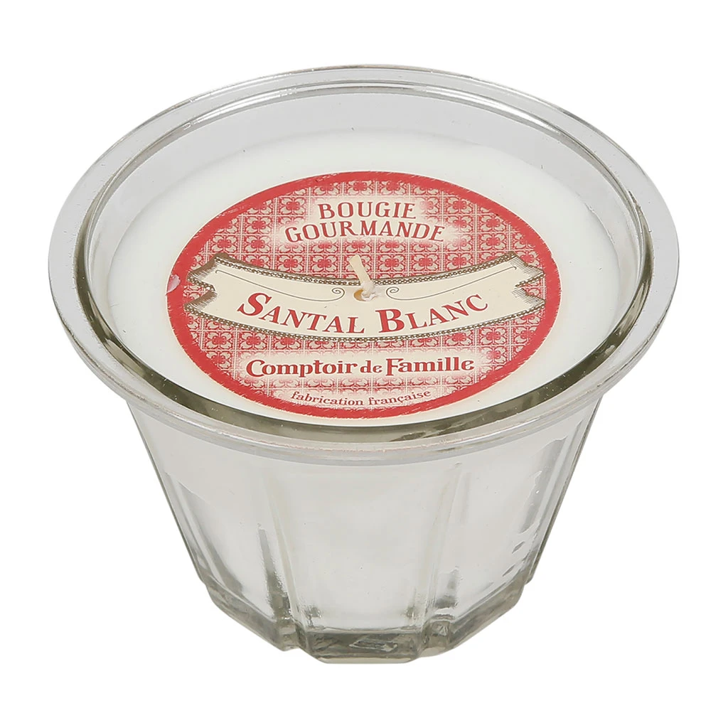 Comptoir De Famille Bougie Santal Blanc 220g 1 Comptoir De Famille Bougie Santal Blanc 220g