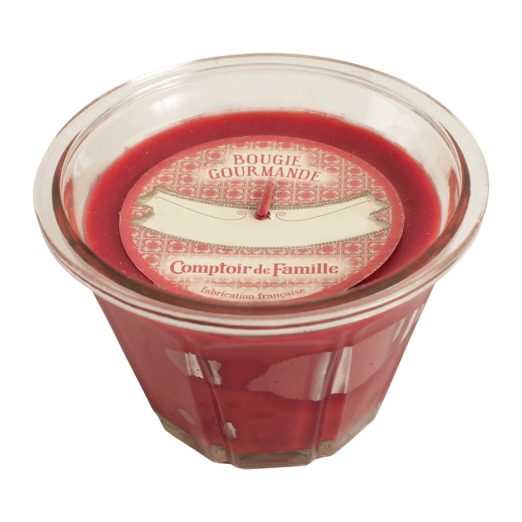 Comptoir De Famille Bougie Clafoutis Aux Cerises 220g 1 Comptoir De Famille Bougie Clafoutis Aux Cerises 220g