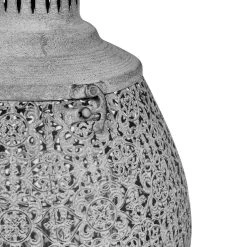 Côté Table Lanterne Orient Grise En Fer Et Verre 7 Côté Table Lanterne Orient Grise En Fer Et Verre -SEMA DESIGN Boutique 31802 DET02 WEB