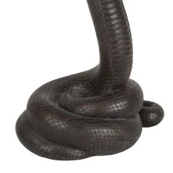 Côté Table Bougeoir Cobra Katja Noir En Polyrésine -SEMA DESIGN Boutique 34746 DET03 WEB