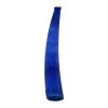 Côté Table Vase Courbe Andalou Indigo D20xh100cm Verre Recyclé
