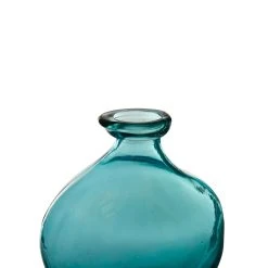 Côté Table Vase Gali Turquoise D16xh18cm Verre Recyclé 5 Côté Table Vase Gali Turquoise D16xh18cm Verre Recyclé -SEMA DESIGN Boutique 37491 DET01 WEB