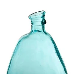 Côté Table Vase Colibri Turquoise D26xh47cm Verre Recyclé -SEMA DESIGN Boutique 37497 DET01 WEB