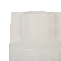 Côté Table Vase Lisla Blanc Mat D17.5xh28.5cm Faience -SEMA DESIGN Boutique 37991 DET01 WEB