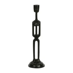 Côté Table Bougeoir Noir Mat H40cm - Archibeld