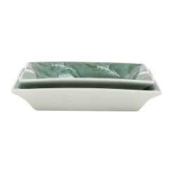 Côté Table Cendriers En Porcelaine Fleurs Vert - Qing 10 Côté Table Cendriers En Porcelaine Fleurs Vert - Qing -SEMA DESIGN Boutique 38582 DET02 WEB