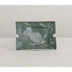 Côté Table Cendriers En Porcelaine Fleurs Vert - Qing 9 Côté Table Cendriers En Porcelaine Fleurs Vert - Qing -SEMA DESIGN Boutique 38582 FRN02 WEB