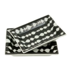 Côté Table Cendrier En Porcelaine Noir - Ecliptique -SEMA DESIGN Boutique 38588 DET01 WEB