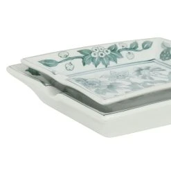 Côté Table Cendriers Fleurs En Porcelaine Vert -ming 11 Côté Table Cendriers Fleurs En Porcelaine Vert -ming -SEMA DESIGN Boutique 38592 DET03 WEB