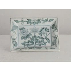 Côté Table Cendriers Fleurs En Porcelaine Vert -ming 9 Côté Table Cendriers Fleurs En Porcelaine Vert -ming -SEMA DESIGN Boutique 38592 FRN02 WEB
