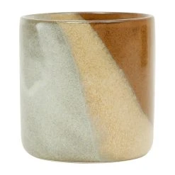 Côté Table Bougie Senteur Pin Et Cèdre Poten Faience Sable - Casablanca