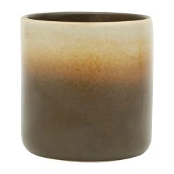 Côté Table Bougie Senteur Rose Et Jasmin Pot En Faience Brun - Barcelone