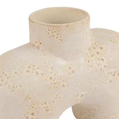 Côté Table Vase Blanc Cassé 20x8xh15cm En Faience - Iktoum 7 Côté Table Vase Blanc Cassé 20x8xh15cm En Faience - Iktoum -SEMA DESIGN Boutique 39053 DET02 WEB
