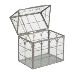 Jardin D'Ulysse Déco Serre Codette Gris En Fer, Verre -SEMA DESIGN Boutique 466099 DET04 WEB