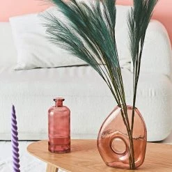 SEMA DESIGN Vase Transparent Terracotta En Verre - Cyrius -SEMA DESIGN Boutique 48d7f amb hd fds cat23 4894