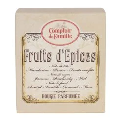 Comptoir De Famille Bougie Senteur Fruits D'épices 6 Comptoir De Famille Bougie Senteur Fruits D'épices -SEMA DESIGN Boutique 5386 DET01 WEB