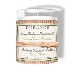Durance Bougie Parfumée 180 Gr Citron Vert Menthe