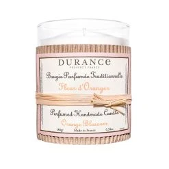 Durance Bougie Parfumée Traditionnelle 180 Gr Fleur D'oranger