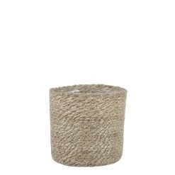 Mica Décorations Cache-pot Atlantic Creme D14xh14cm