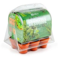 Radis Et Capucine Mini Serre 6 Pots Pet Aromatique Bio 8 Radis Et Capucine Mini Serre 6 Pots Pet Aromatique Bio -SEMA DESIGN Boutique 621626 FRN02 WEB