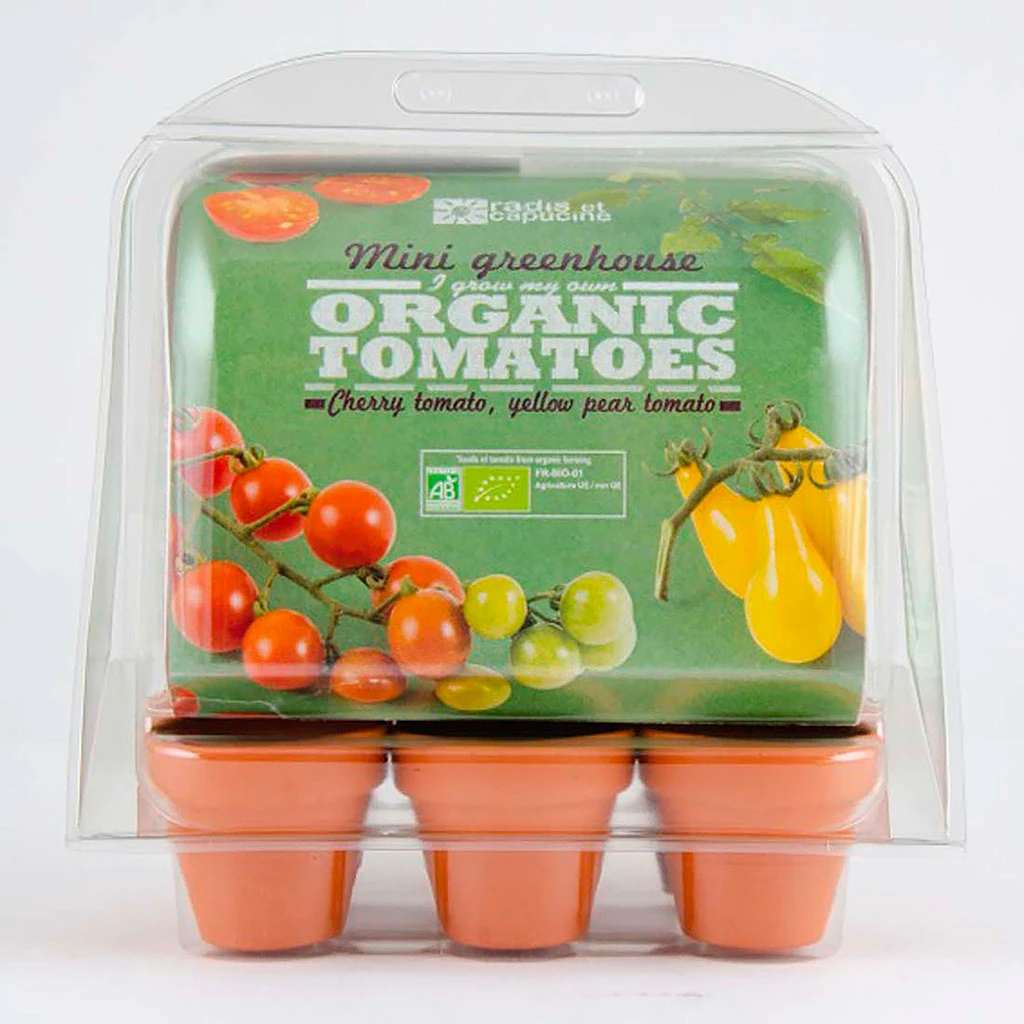 Radis Et Capucine Mini Serre 6 Pots Pet Aromatique Bio 6 Radis Et Capucine Mini Serre 6 Pots Pet Aromatique Bio – Image 6