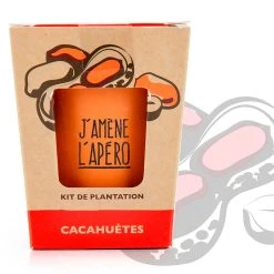 Radis Et Capucine Kit Message J'amène L'apéro - Cacahuètes -SEMA DESIGN Boutique 621631 FRN02 WEB