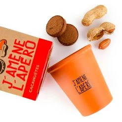 Radis Et Capucine Kit Message J'amène L'apéro - Cacahuètes -SEMA DESIGN Boutique 621631 FRN03 WEB