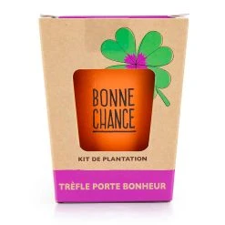 Radis Et Capucine Kit Message Bonne Chance - Trèfle à 4 Feuilles