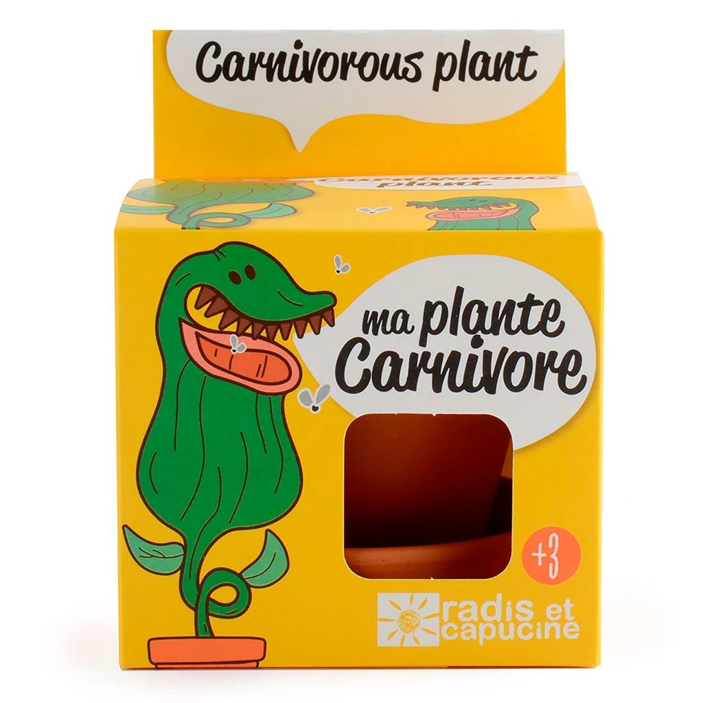Radis Et Capucine Pot D8cm Avec Coupelle Plantes Carnivores 1 Radis Et Capucine Pot D8cm Avec Coupelle Plantes Carnivores
