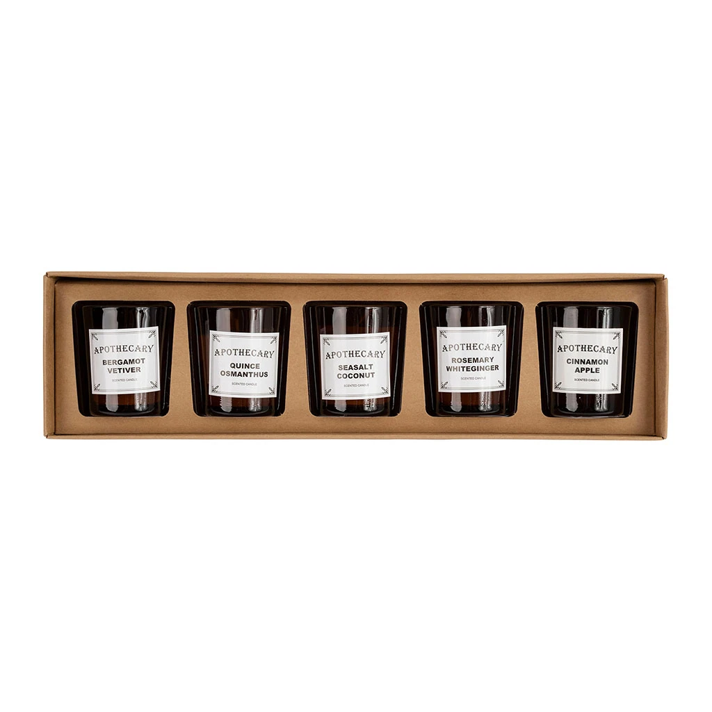 Opjet Coffret De 5 Bougies Apothecary 5 Opjet Coffret De 5 Bougies Apothecary – Image 5