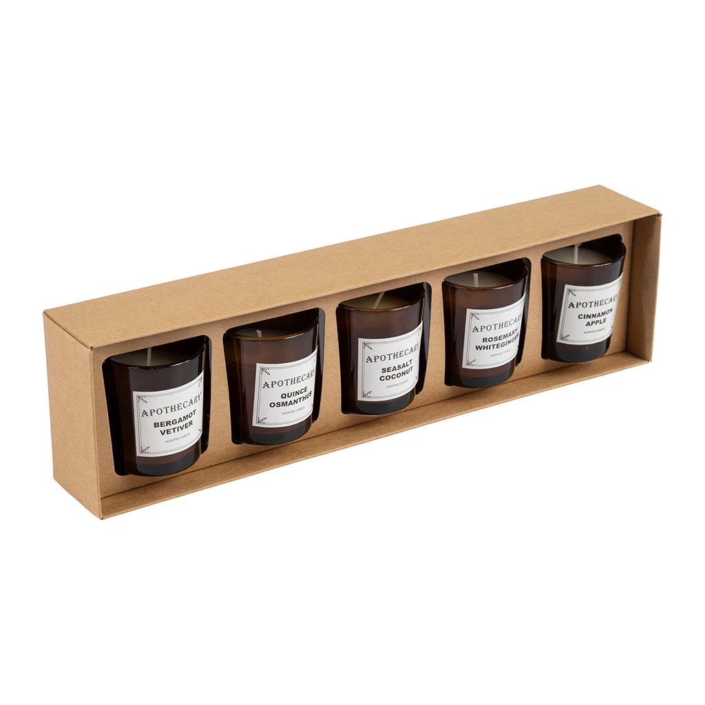 Opjet Coffret De 5 Bougies Apothecary 7 Opjet Coffret De 5 Bougies Apothecary – Image 7