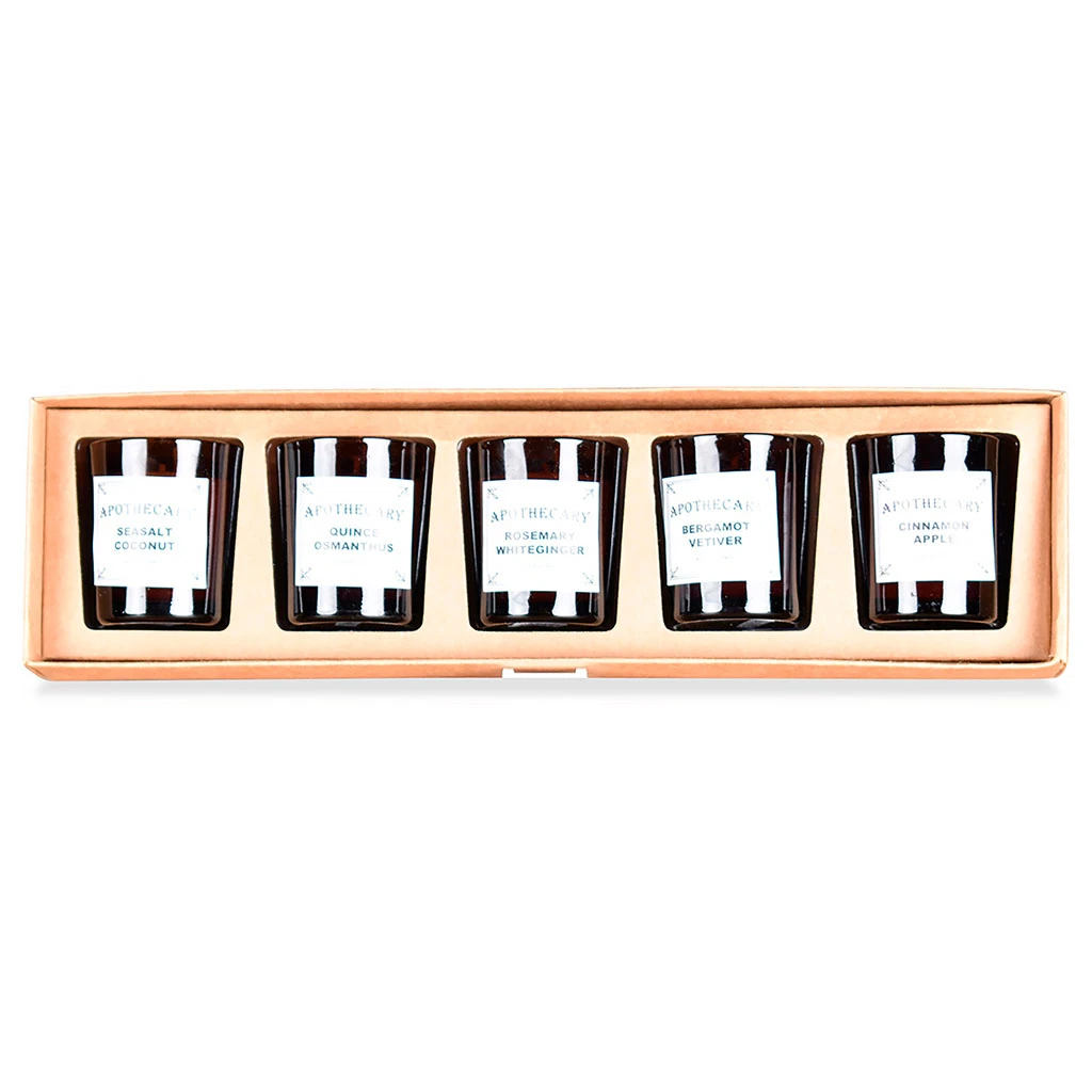 Opjet Coffret De 5 Bougies Apothecary 8 Opjet Coffret De 5 Bougies Apothecary – Image 8