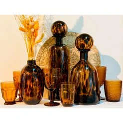 Opjet Vase Alan Ambre H15cm 5 Opjet Vase Alan Ambre H15cm -SEMA DESIGN Boutique 626022 FRN03 WEB