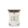 WoodWick Bougie Parfumée - Teck Blanc Moyenne Jarre