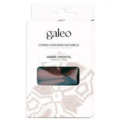 Galéo Pochette 10 Cones Encens Ambre Oriental