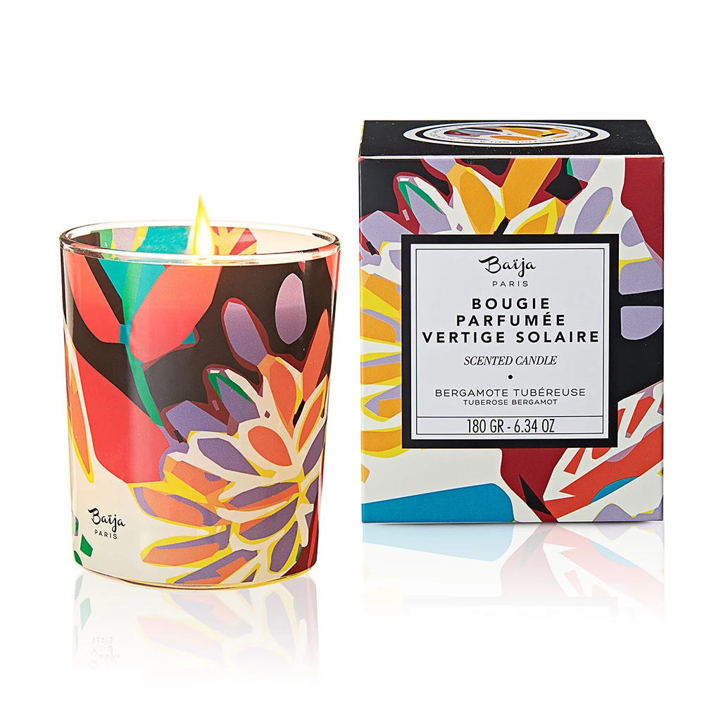 Baïja Paris Bougie Parfumée Vertige Solaire 180gr 1 Baïja Paris Bougie Parfumée Vertige Solaire 180gr
