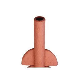 Pt' Bougeoir Demi Bulles En Polyresine Terracotta D11xh22cm -SEMA DESIGN Boutique 633106 FRN04 WEB