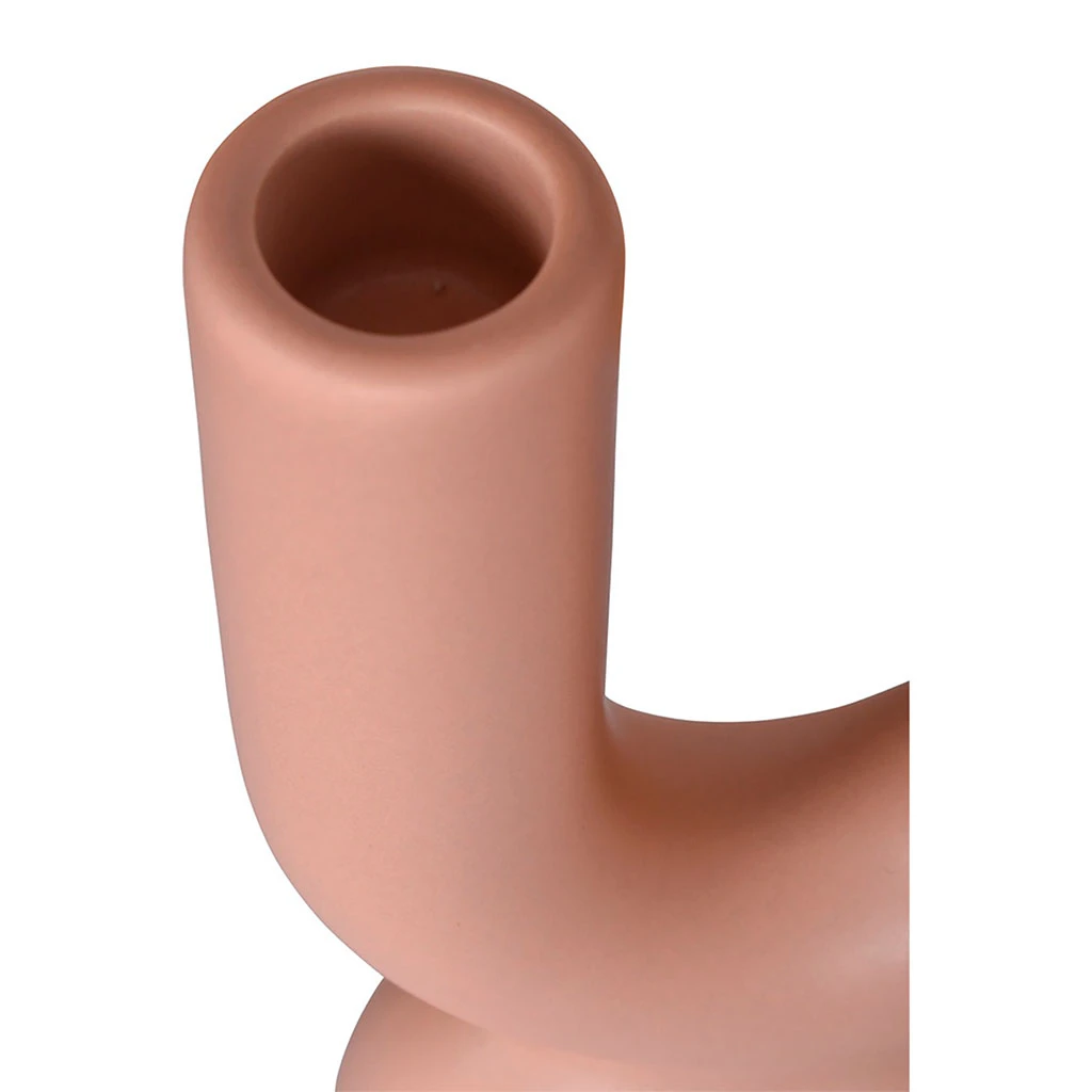 Opjet Bougeoir Ceramique Nude 11.2x3.8xh17.2cm 3 Opjet Bougeoir Ceramique Nude 11.2x3.8xh17.2cm – Image 3