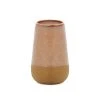 Paddywax Bougie Kin Pot En Ceramique - Opale Rose & Kaki Gm D8.3xh12.4cm