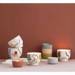 Paddywax Bougie Wabi Sabi Opale Rose & Kaki -SEMA DESIGN Boutique 639144 FRN03 WEB