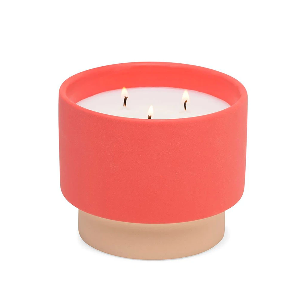 Paddywax Bougie Color Block Pot En Ceramique Ambre & Fumée 1 Paddywax Bougie Color Block Pot En Ceramique Ambre & Fumée
