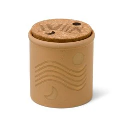 Paddywax Bougie Dune En Ceramique - Fleurs Sauvages & Bouleau