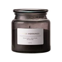 Gusta Bougie Parfumée En Bocal En Verre D10xh11cm Fresh Mornings