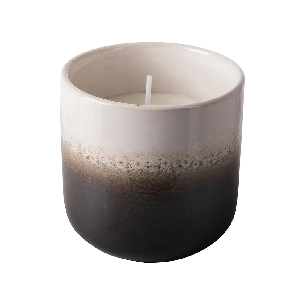 Gusta Bougie En Céramique D9cm Gris 1 Gusta Bougie En Céramique D9cm Gris