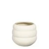 Mica Décorations Pot Glen Blanc Casse-d16xh16cm