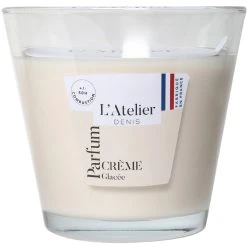 Atelier Denis Bougie Senteur Crème Glacée En Verre - Ivoire Moyen Modèle 370g