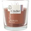 Atelier Denis Bougie Senteur épices D'orient En Verre - Terracotta Grand Modèle 500g
